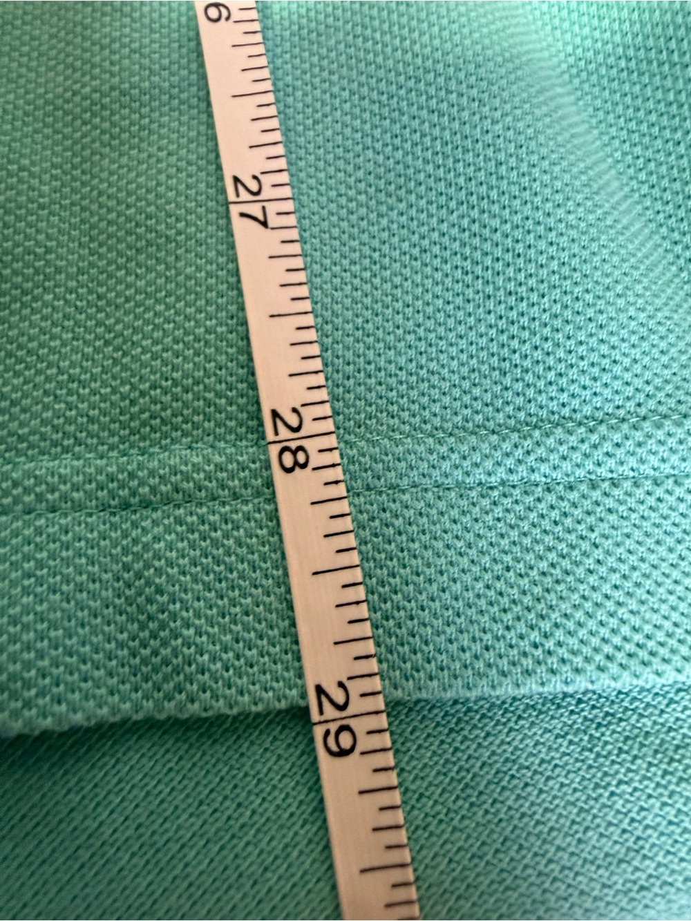Brooks Brothers Performance Polo Shirt Mens L Aqua Turquoise Original Fit - Picture 9 of 10